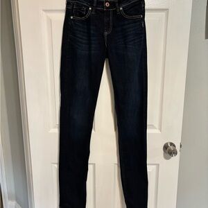 Silver Jeans Dark Indigo Skinny Jeans